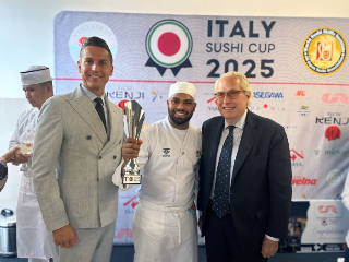 Italy Sushi Cup – A Vercelli il primo titolo va a Gianni Fernando: è lui il miglior sushiman d’Italia