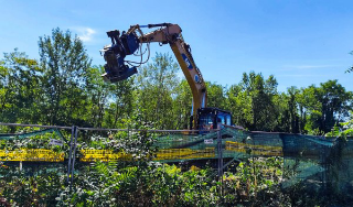Vercelli - Partiti i lavori nell’area ex Montefibre: nascerà un parco urbano da 13.000 mq
