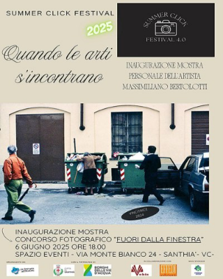 Santhià - il 6 giugno mostra fotografica con Massimiliano Bertolotti