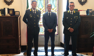 Cambio al vertice del Gruppo GDF di Vercelli: il Prefetto Parente accoglie il Ten. Col. Gianluca Coco