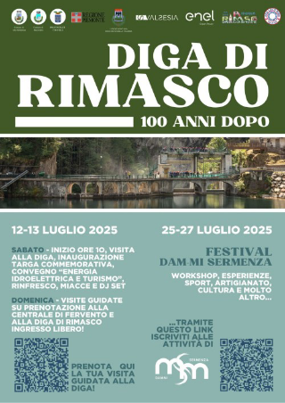 Rimasco celebra i 100 anni della diga: convegno con il ministro Pichetto e visite guidate