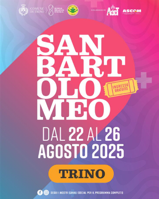 Trino si prepara a cinque giorni di festa con la Sagra di San Bartolomeo