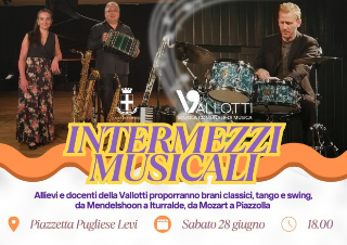Vercelli - La musica della scuola "Vallotti" torna protagonista in piazzetta Pugliese Levi