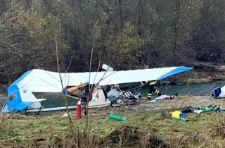 Aperta un’inchiesta sullo schianto dell’ultraleggero a Lamporo